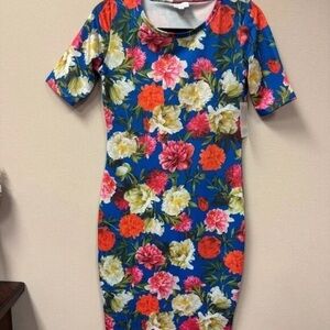 INC International Concepts Multicolor Floral Mini Dress